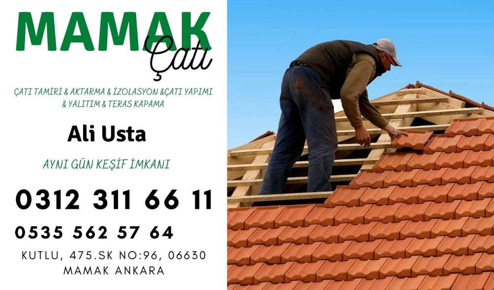 Mamak Çatı Onarımı