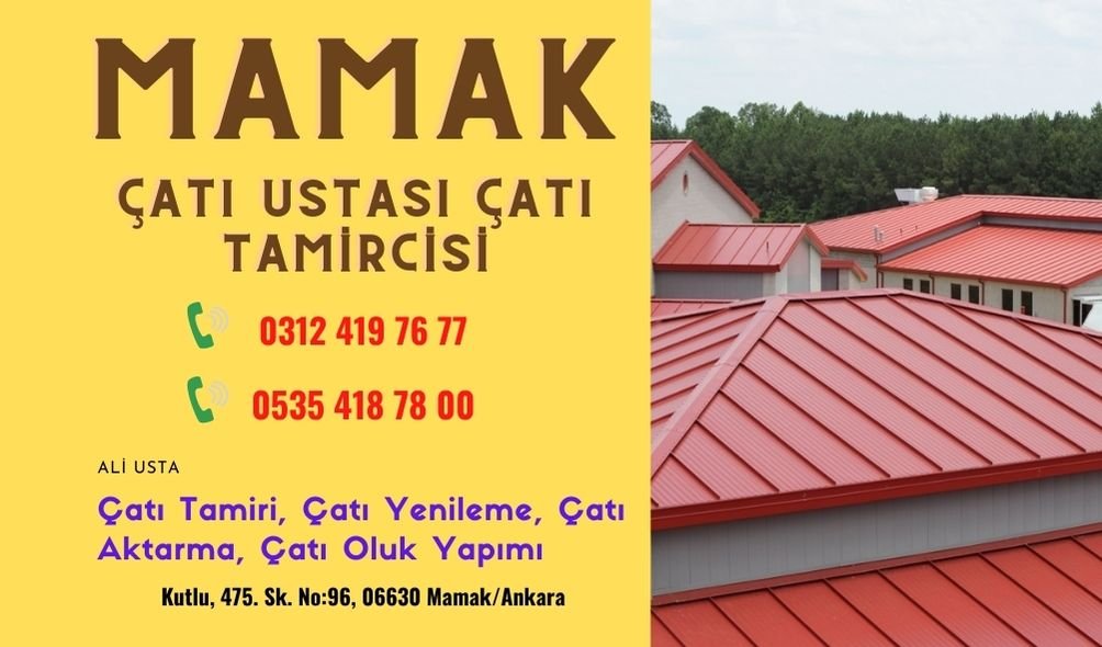 Mamak Çatı Firmaları 