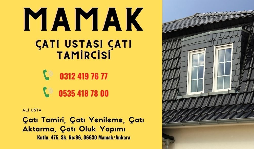 Mamak Çatı Ustası 